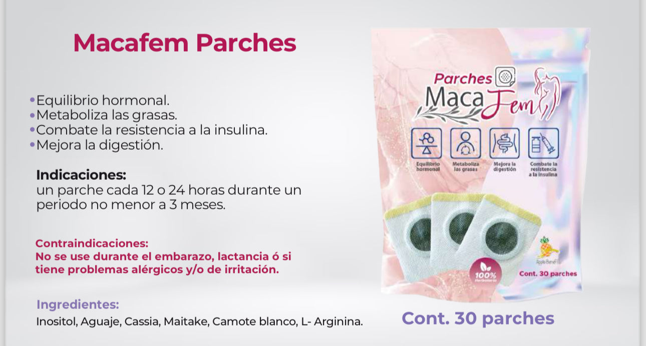 Maca fem Patches